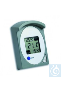 Термометр цифровой для наружного и внутреннего использования (-50+70°C) (LLG 9241131)