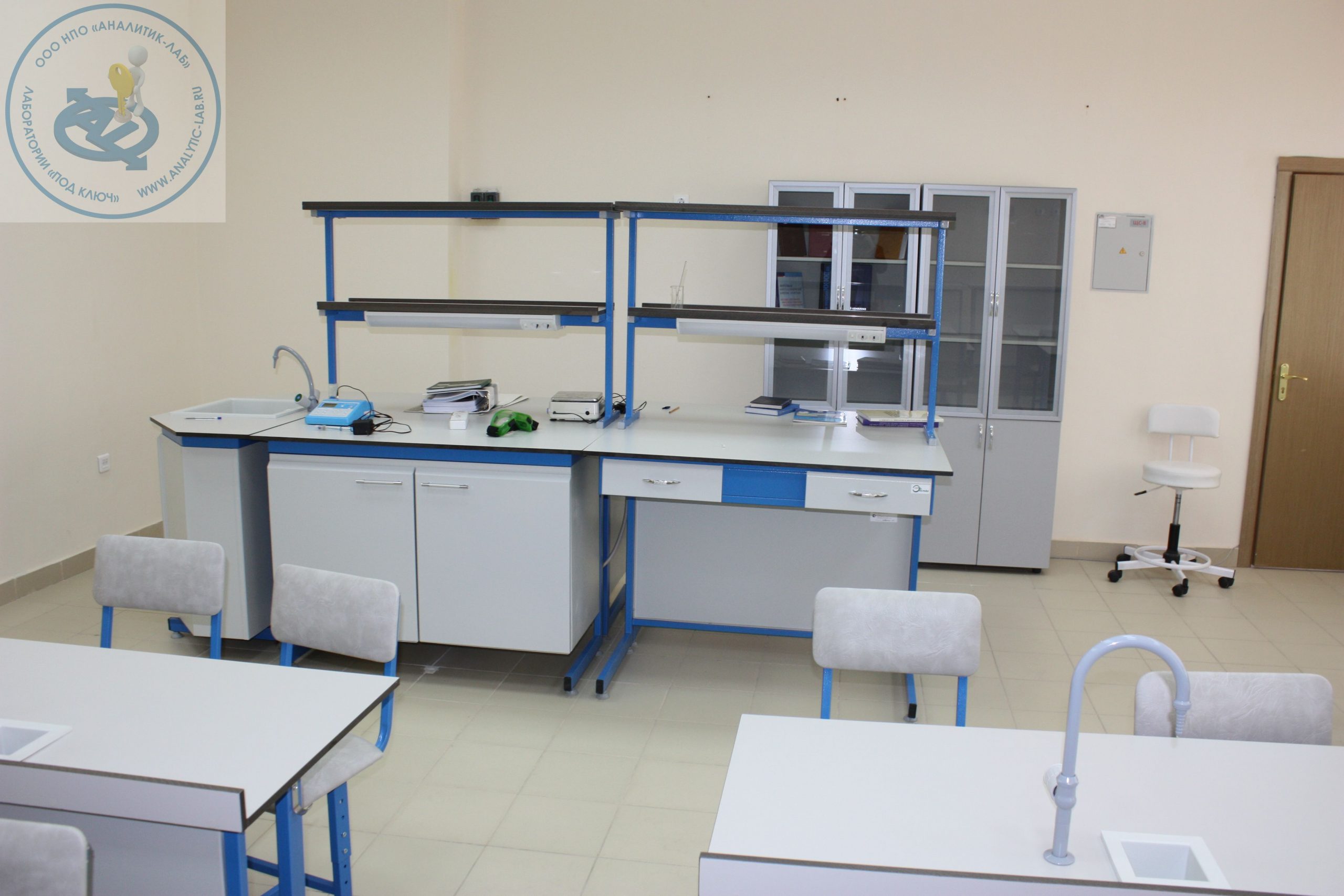 Лабораторная мебель для химической лаборатории ЭКРОС
